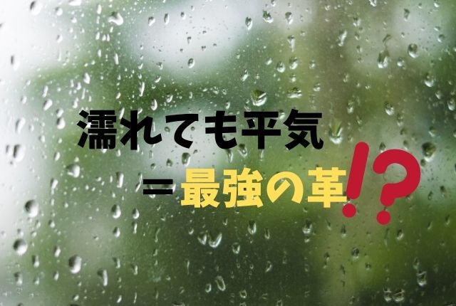 防水レザーにデメリットはあるのか?本革に勝てない理由とは